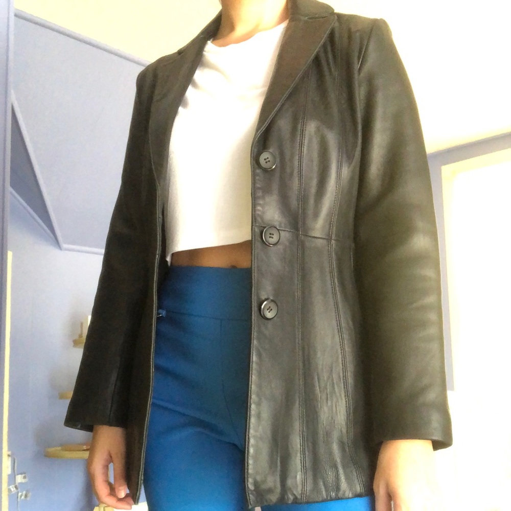 Vintage leather jacket